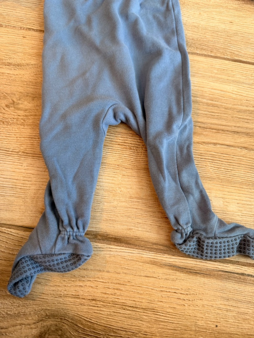 L'ovedbaby Blue Footed One-Piece Pajama - Picture 7 of 7